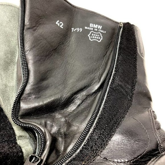BMW Motorrad Allround Gore-Tex Italian Leather Zip Motorcycle Boots - Size 9 main image 15
